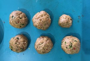 tagliatelles aux boulettes d'agneau