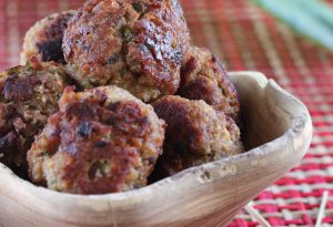 boulettes d'agneau au gingembre