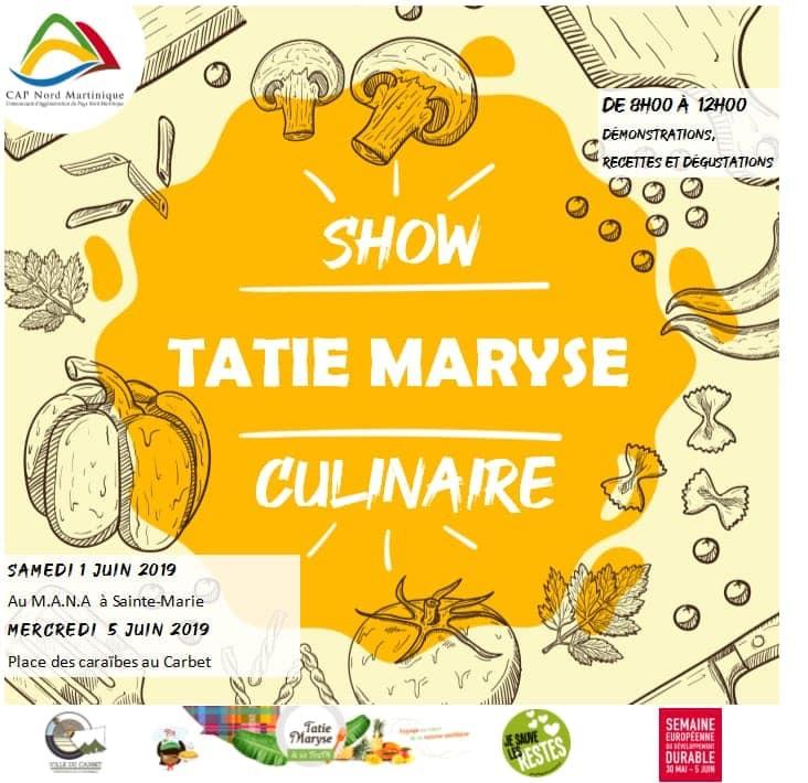 Show culinaire Tatie Maryse