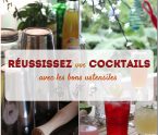 ustensiles pour cocktail