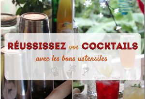 ustensiles pour cocktail