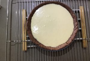 Tarte fromage kiri miroir passion