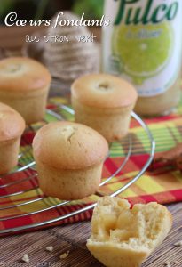 Cœurs fondant au citron vert PULCO