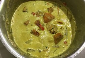 curry de giraumon coco cajou
