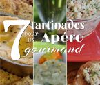 7 tartinades apéro