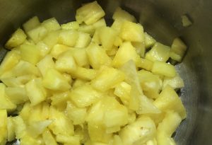 yaourt aromatisés avec ananas
