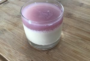 Panna cotta litchi à-tous-maux