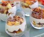 Verrines de fromage blanc aux fruits frais