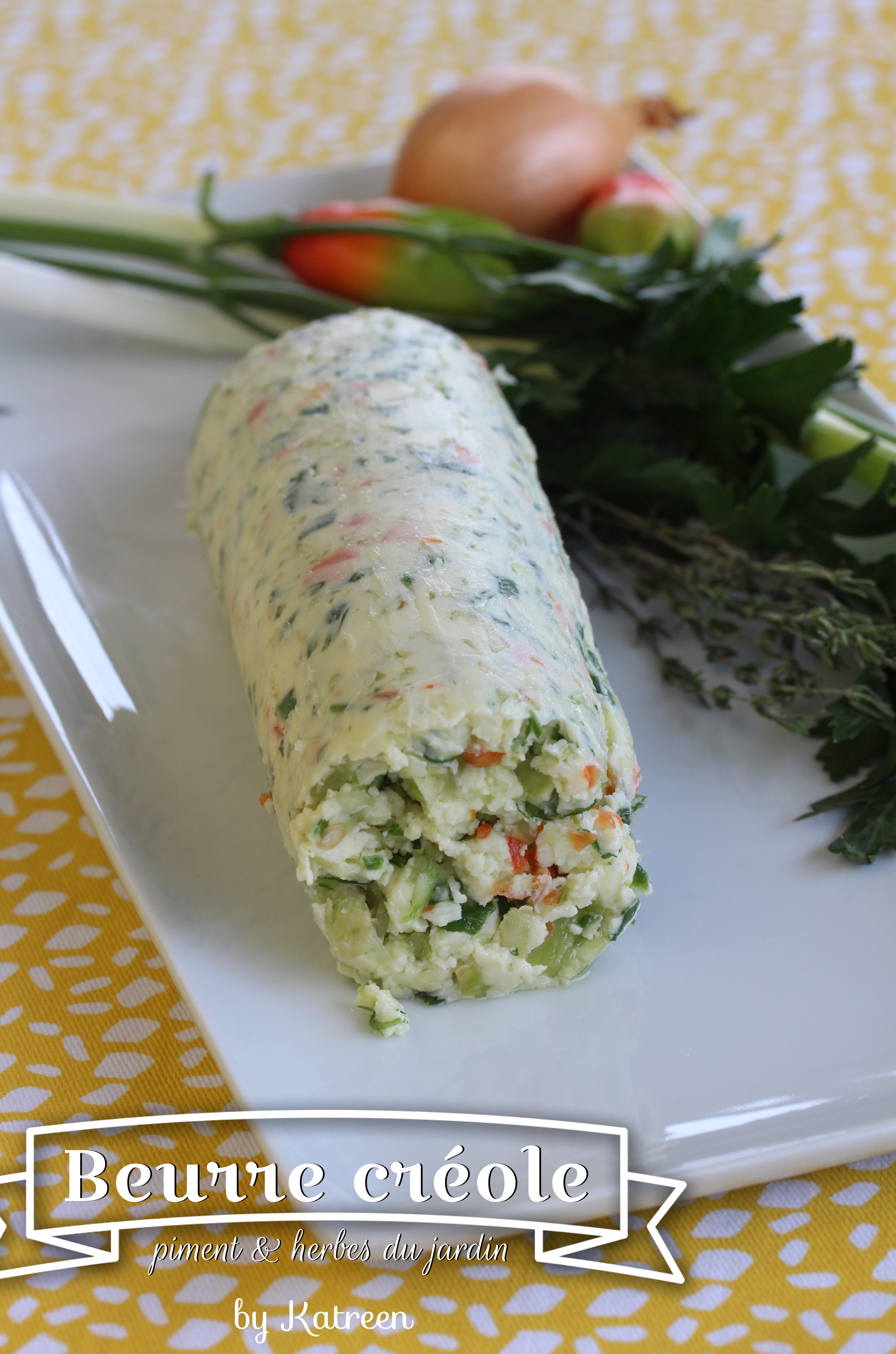 beurre aux herbes créole antillais