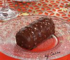 mini bûche façon rocher