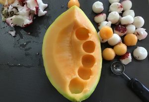 salade de melon créole antillaise