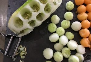 salade de melon créole antillaise