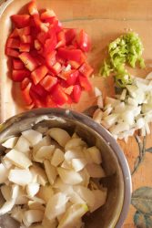 Recette créole christophine et oeuf
