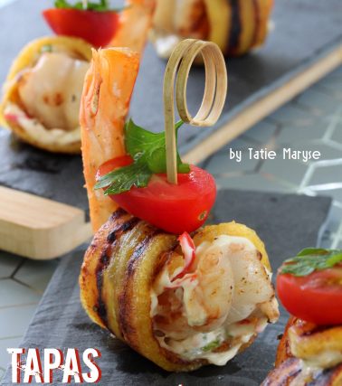 🎥 Recette des crevettes roulées à la banane façon tapas - by Tatie Maryse