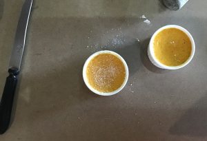 crème brulée au giraumon