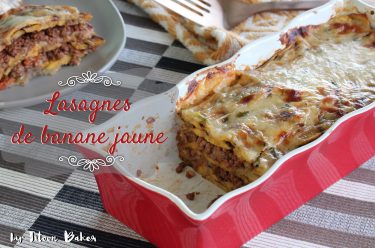 lasagnes de banane jaunes Antilles