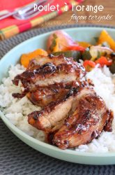 Poulet teriyaki créole