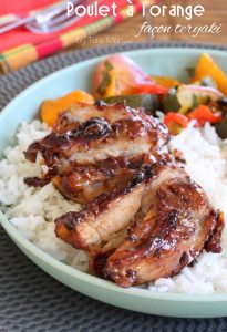 Poulet teriyaki créole