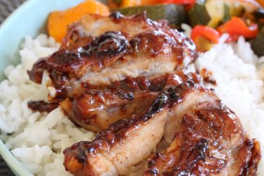 Poulet teriyaki créole