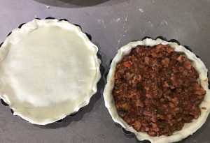 Tourte au chatrou antillaise