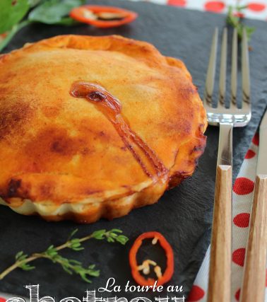 Recettte de la Tourte au CHATROU antillaise, selon Katreen