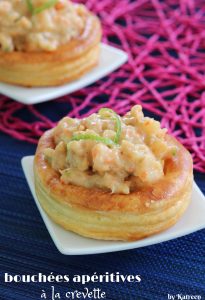 Vol-au-vent à la crevette