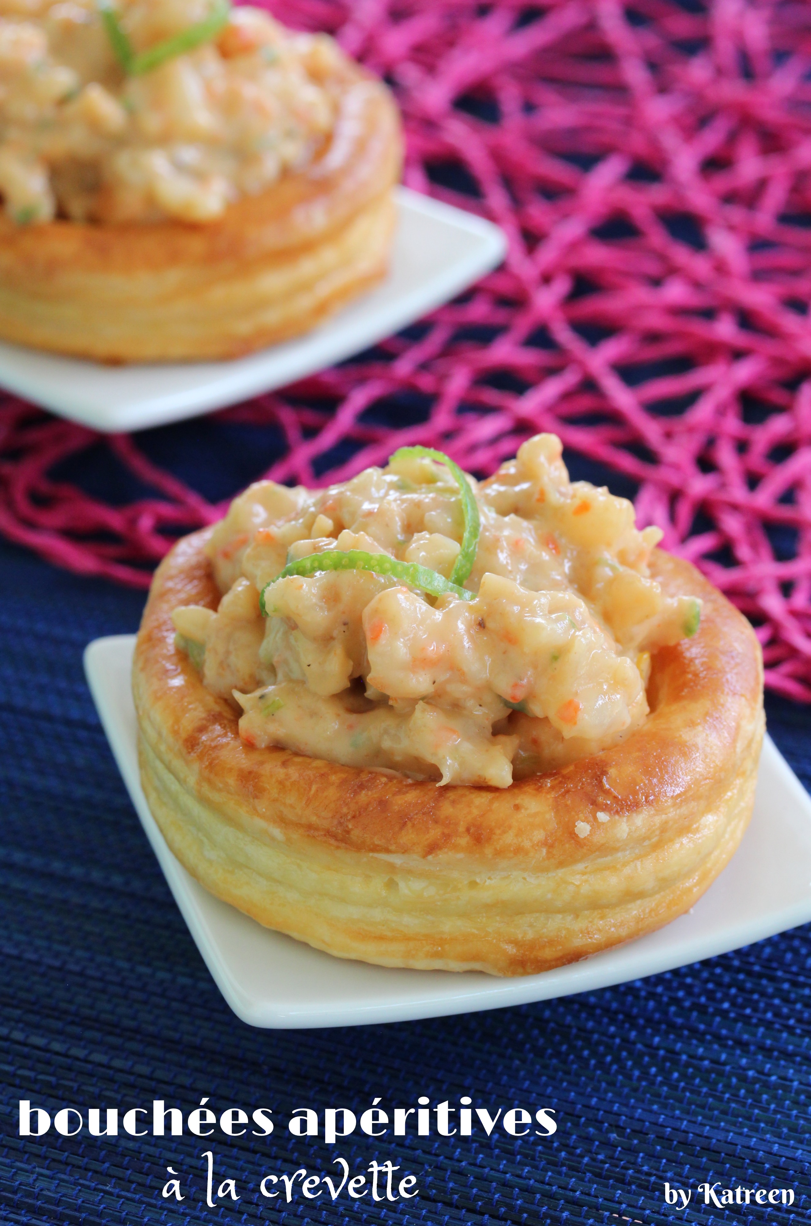 Vol-au-vent à la crevette