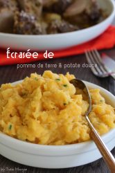 Ecrasée de pomme de terre patate douce légumes antillais