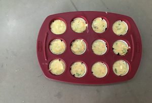 mini Cupcakes chèvre saumon antillais