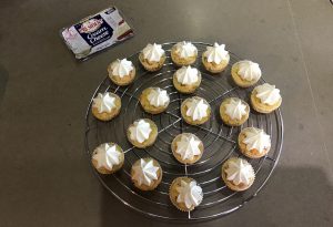 mini Cupcakes chèvre saumon
