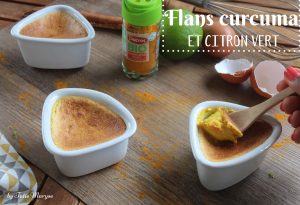 Flan curcuma citron vert Antilles