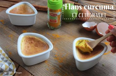 Flan curcuma citron vert Antilles
