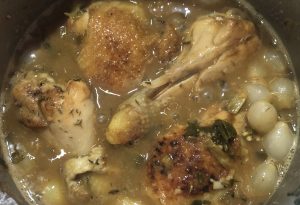 fricassée de poulet guadeloupe