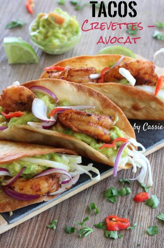 Tacos crevettes avocat recettes croustillantes