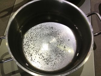 eau frémissante