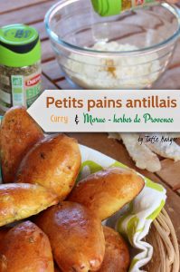 Petits pains aromatisés morue curryDUCROS