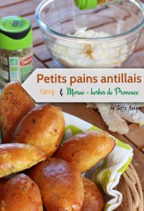 Petits pains aromatisés morue curryDUCROS