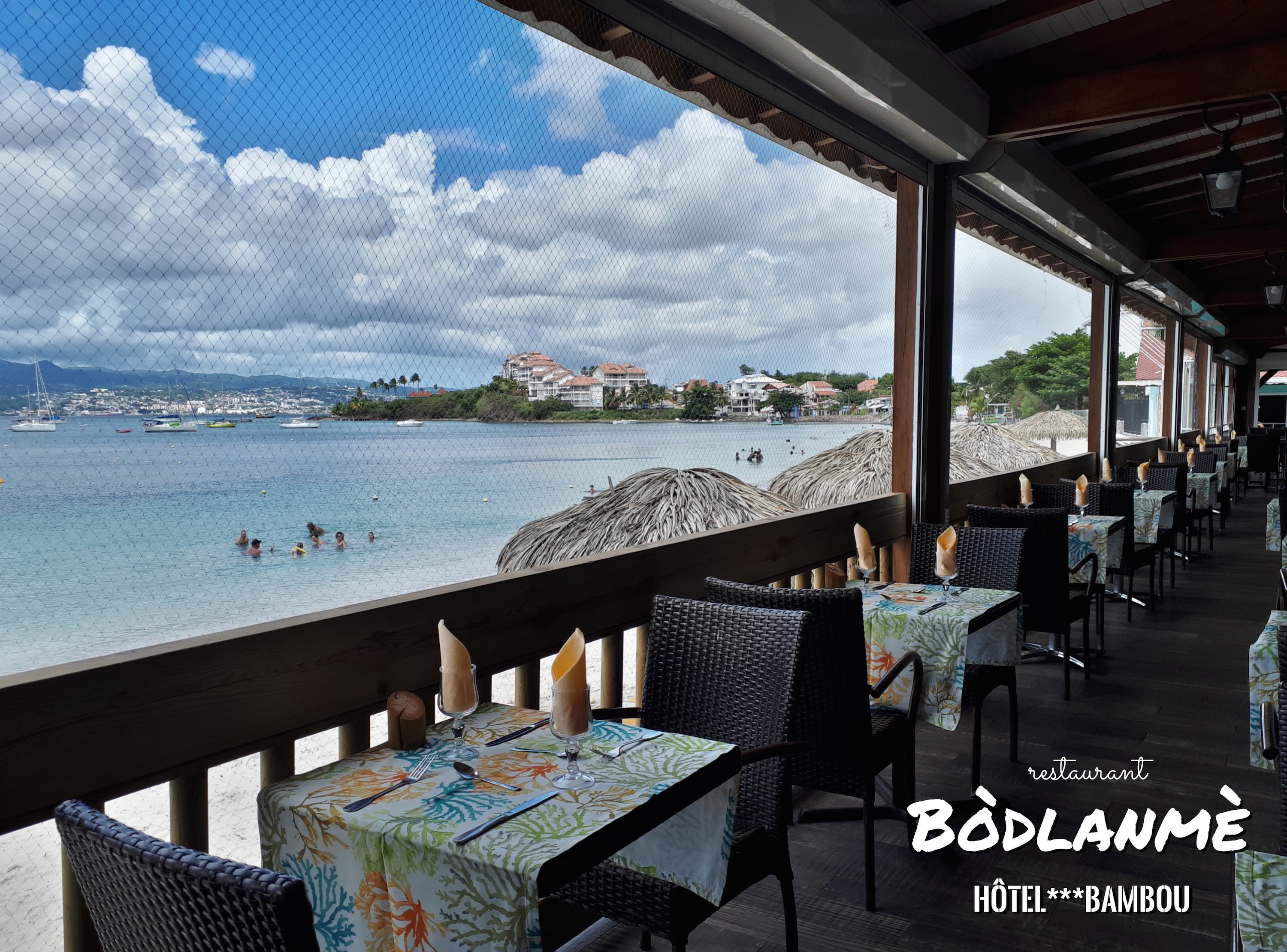 Restaurant Martinique | Bodlanmè Hotel Bambou