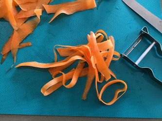 tagliatelles de carottes