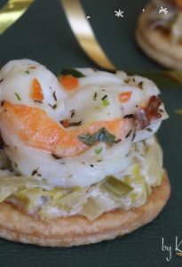 canapé à la langouste