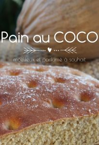 Pain au coco antillais