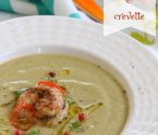 velouté courgette crevette antillais