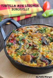 Tortilla aux légumes bonduelle