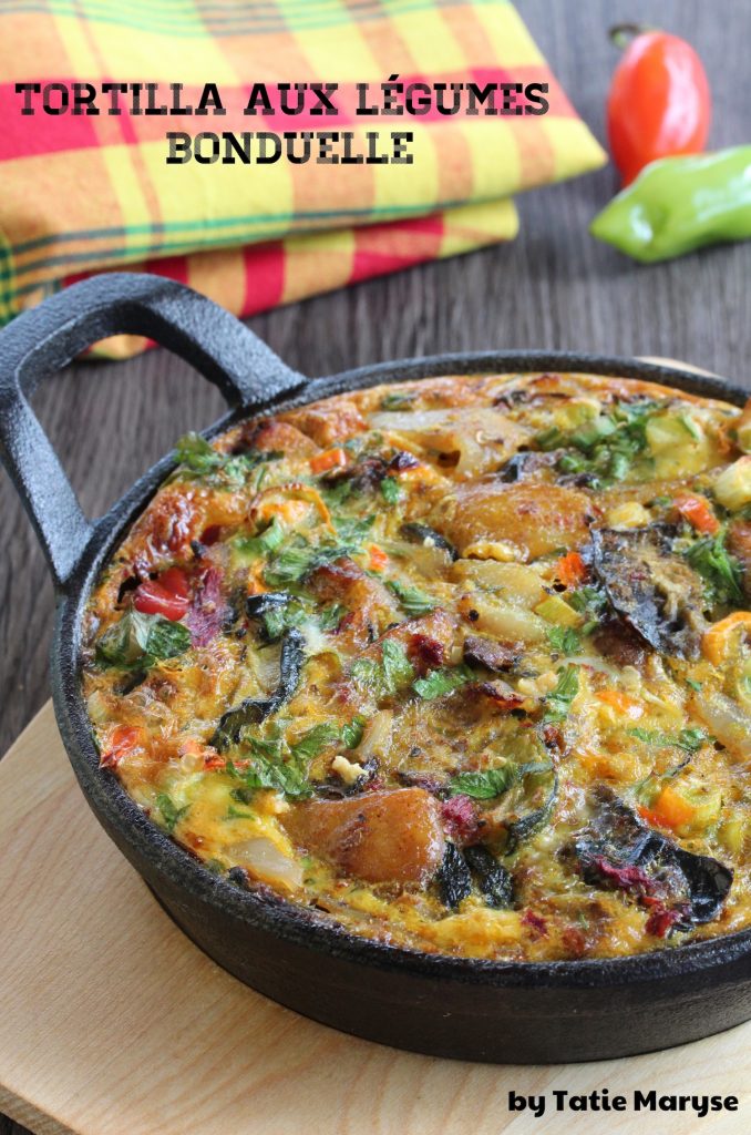 Tortilla aux légumes bonduelle