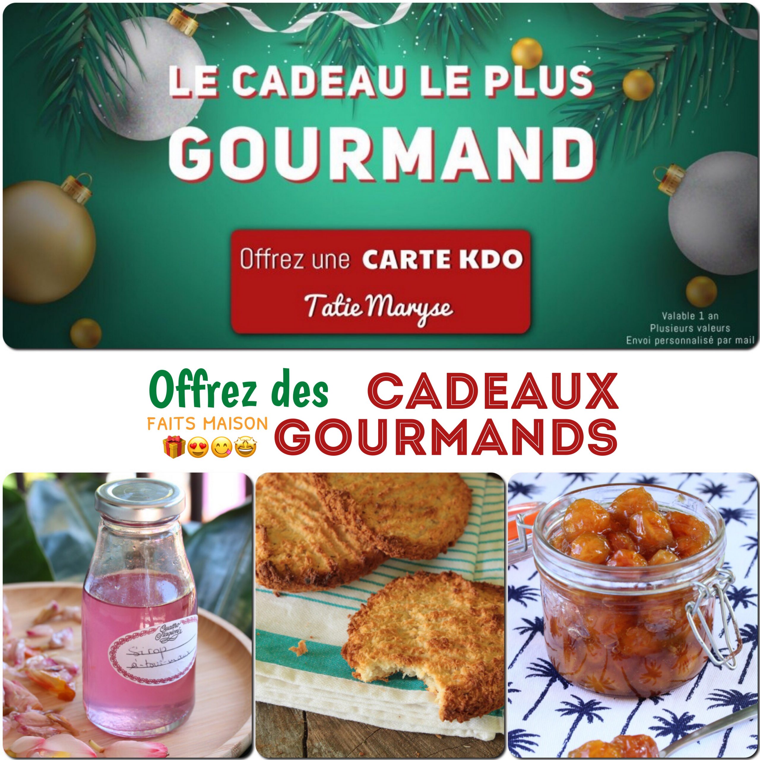 Idées de cadeaux gourmands pour Noël