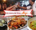 menu de fêtes plus léger antillais mais gourmand