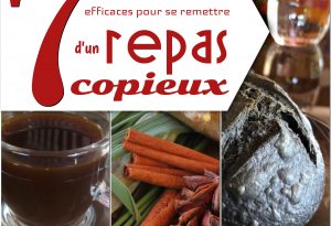 7 remèdes après un repas trop copieux