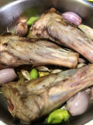 recette souris d'agneau martinique