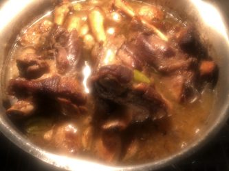 recette souris d'agneau créole