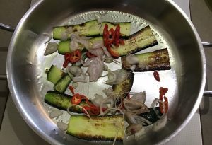 courgette grillée